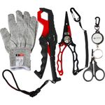 alicate brilisle pesca 4 peças vermelho a-mbi