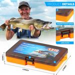 kit iscas para pesca plusinno com 137 peças colorido a-bi
