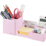 porta-lápis e caneta deli rosa a-mbi