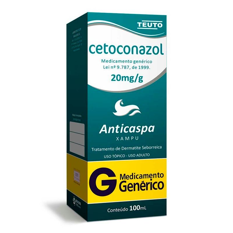 cetoconazol shampoo 20mg/g 100ml teuto