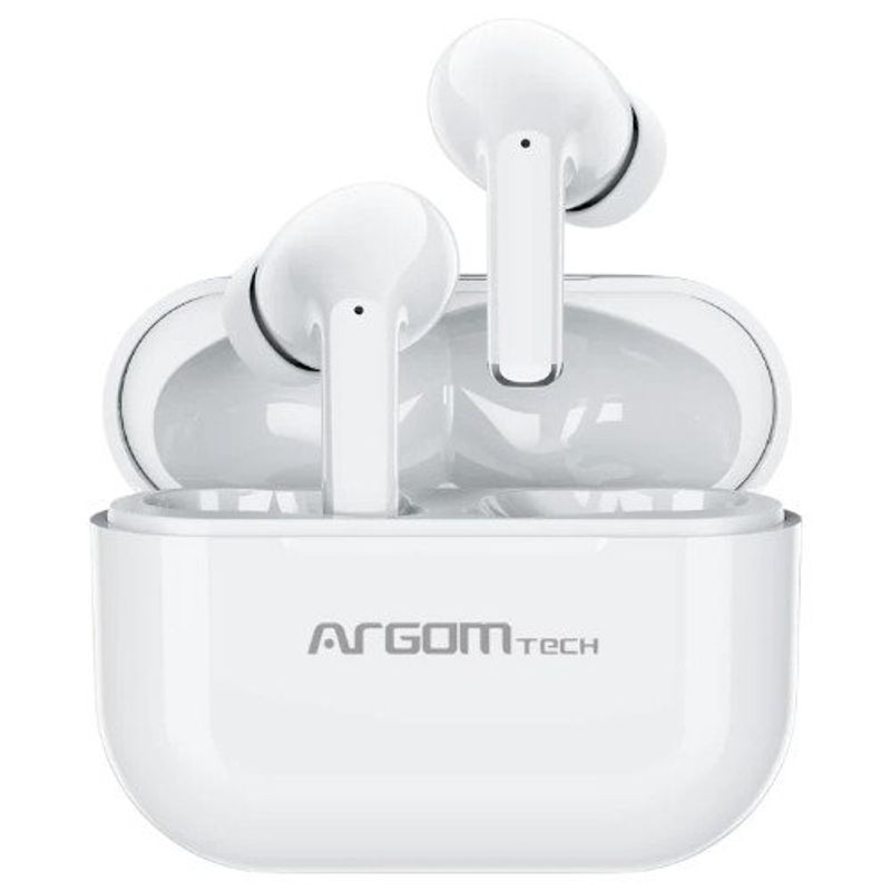 fone de ouvido bluetooth argom tws skeipod cancelamento de ruído branco e72 (mp)