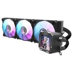 cooler para processador hydro darkflash 360mm argb preto dv-360s (mp)
