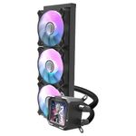 cooler para processador hydro darkflash 360mm argb preto dv-360s (mp)