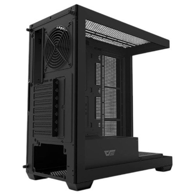 gabinete gamer darkflash ds900 atx lateral em vidro preto (mp)