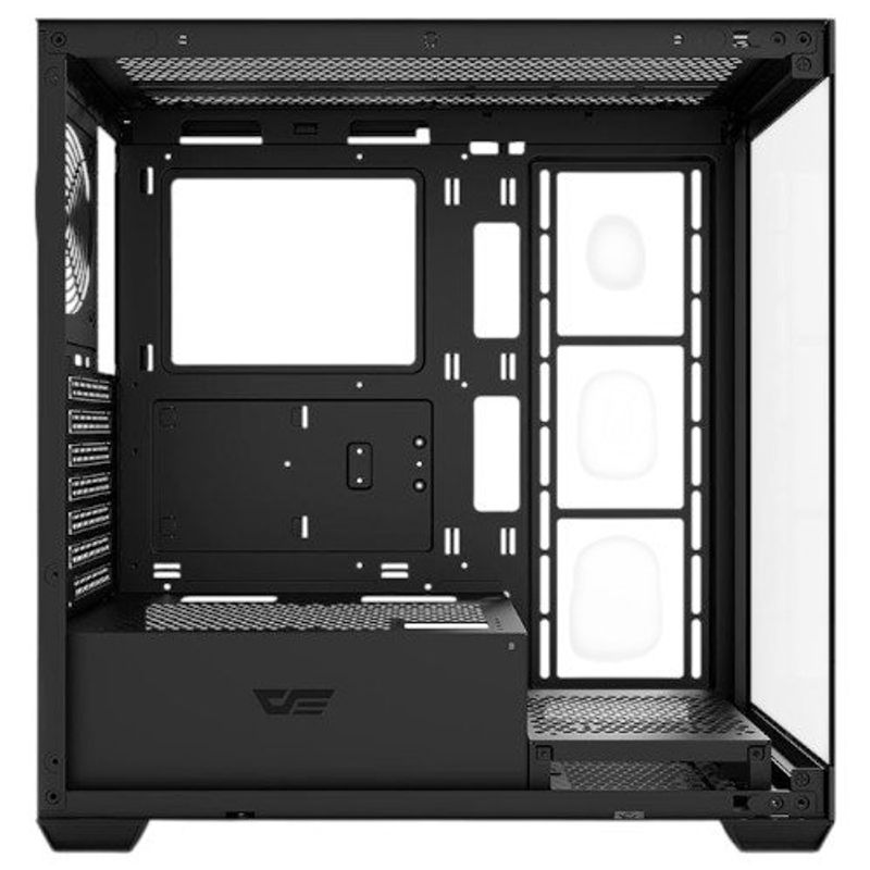 gabinete gamer darkflash ds900 atx lateral em vidro preto (mp)