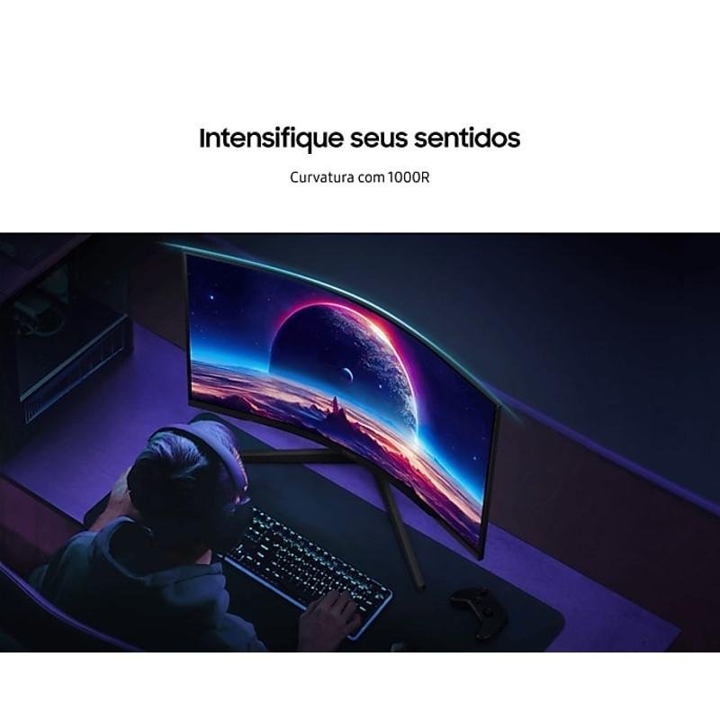 monitor gamer samsung 27" odyssey g5 qhd 165hz (mp)