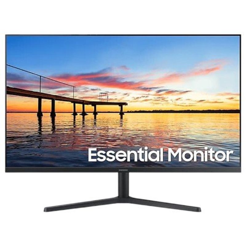 monitor samsung led 32" wide ips essential s3 fhd 75hz preto (mp)