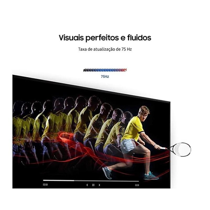 monitor samsung led 32" wide ips essential s3 fhd 75hz preto (mp)
