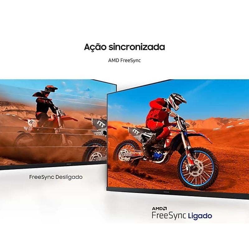 monitor samsung led 32" wide ips essential s3 fhd 75hz preto (mp)