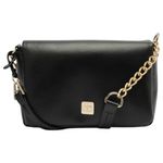 bolsa anacapri tiracolo média preta 18x11x5,5 cm (mp)