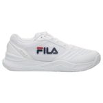 tênis feminino n° 35 fila axilus 3 branco e vermelho (mp)