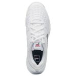 tênis feminino n° 35 fila axilus 3 branco e vermelho (mp)