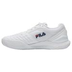 tênis feminino n° 35 fila axilus 3 branco e vermelho (mp)
