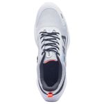 tênis masculino n° 37 fila progress lite prata preto e azul (mp)
