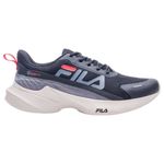 tênis masculino n° 43 fila progress lite preto grafite e vermelho (mp)