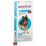 antipulgas e carrapatos bravecto 1000mg para cães de 20 a 40kg (mp)