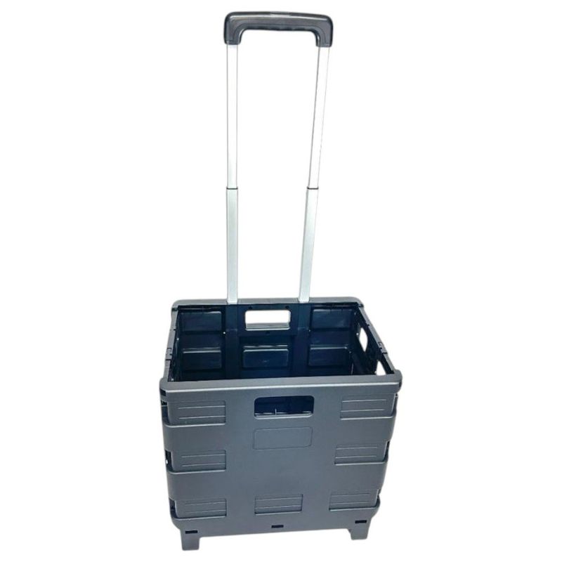 carrinho de feira dobrável top rio 50l 42x37x40cm trc0291 (mp)
