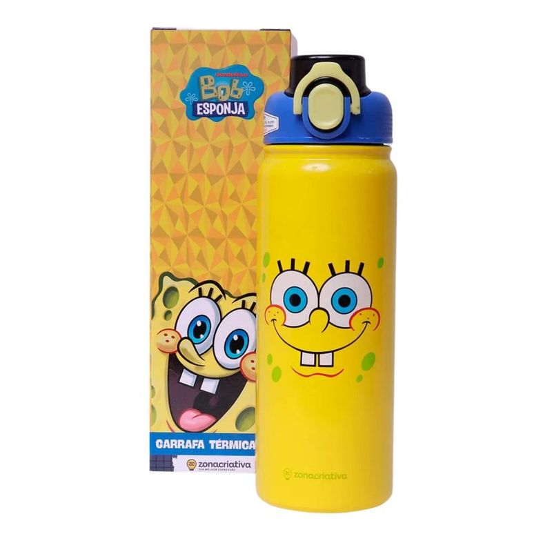 garrafa galaxy zonacriativa bob esponja 650ml (mp)