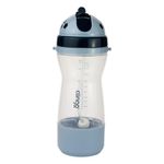 garrafa com porta biscoito clingo 350ml azul 3115 (mp)