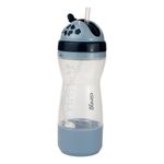 garrafa com porta biscoito clingo 350ml azul 3115 (mp)
