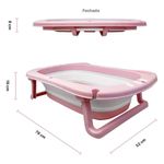 banheira dobrável clingo rosa c6021 (mp)