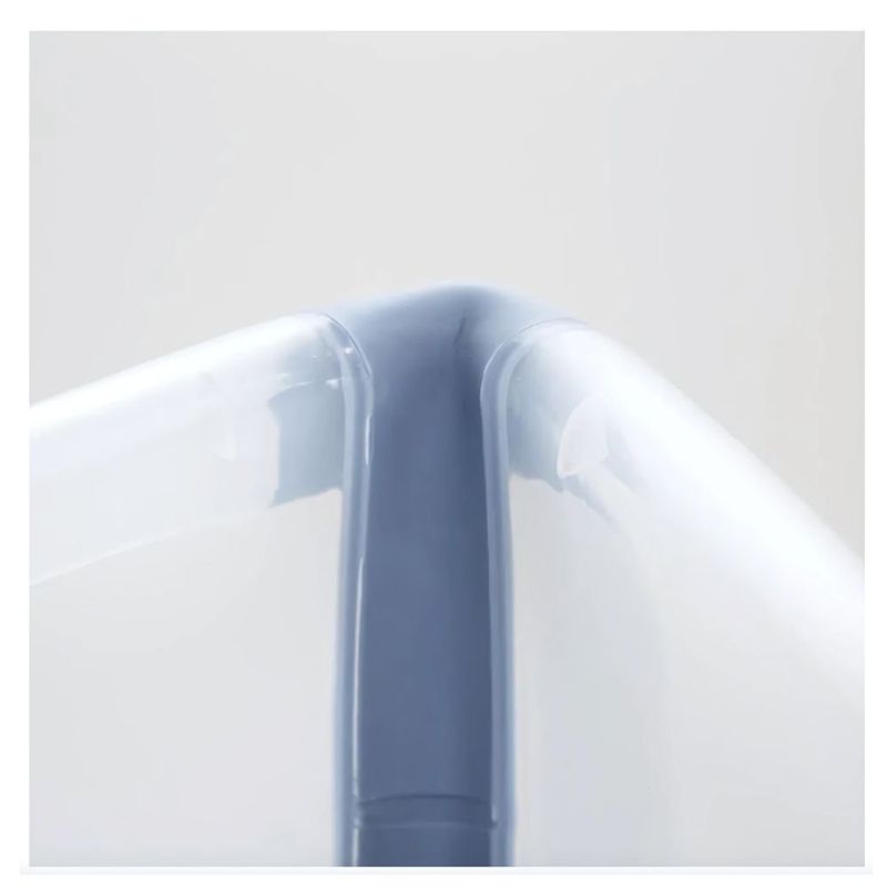 banheira dobrável clingo transparente azul 3553 (mp)