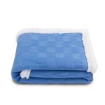 cobertor infantil clingo sherpa ultra soft azul 3512 (mp)
