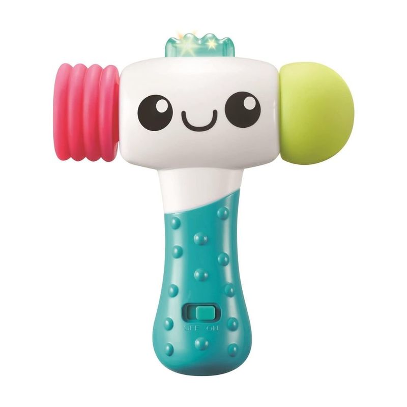mordedor infantil bang toys martelo colorido 397 (mp)