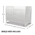 mosquiteiro buba para berço branco 13204 (mp)