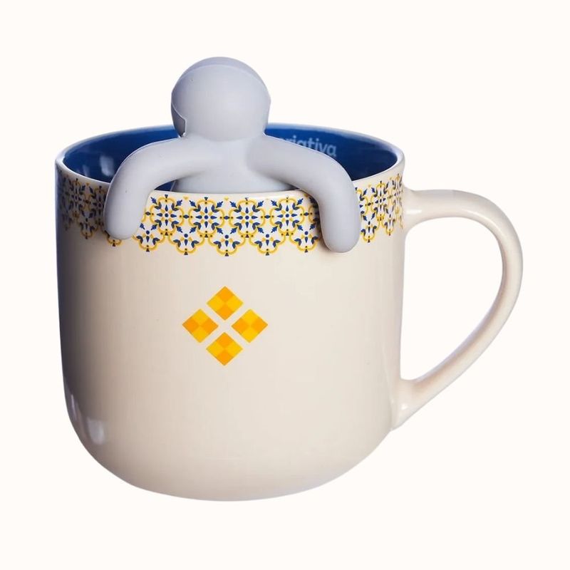 caneca zonacriativa mãe com infusor de chá 350ml 25684 (mp)