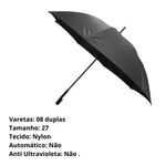 guarda-chuva mizpa preto mz400 (mp)