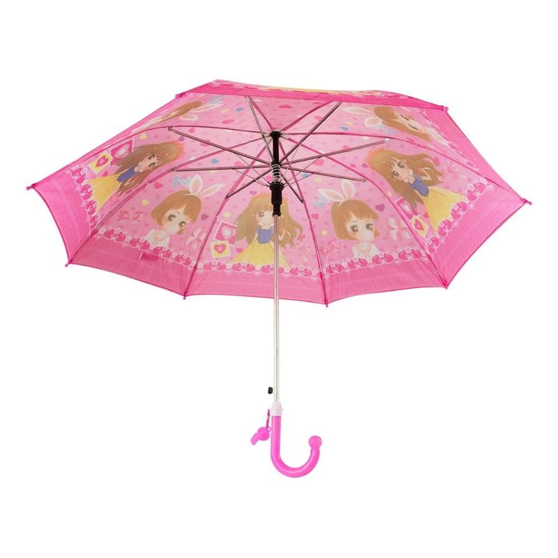 guarda-chuva infantil mizpa rosa mz701 (mp)