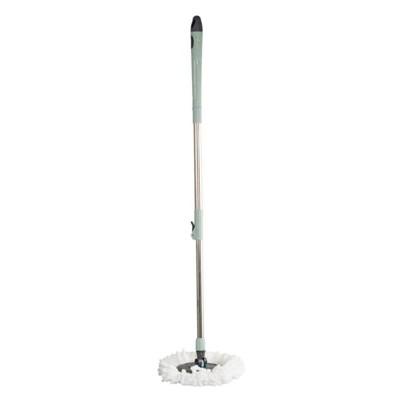 mop giratório lyor balde 13 litros cabo extensível inox (mp)
