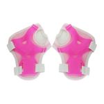 kit de proteção infantil para esportes dm toys m 55-59cm rosa 5487 (mp)