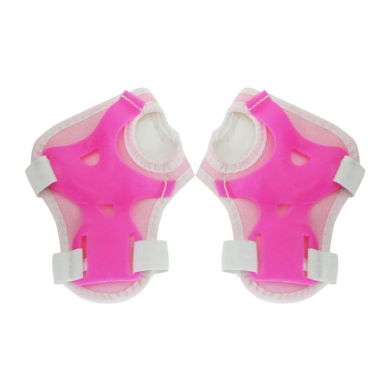 kit de proteção infantil para esportes dm toys m 55-59cm rosa 5487 (mp)