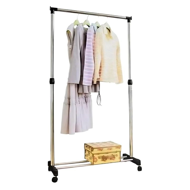 cabideiro com rodas kook aço inox oga03009 (mp)