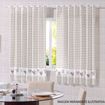 cortina para cozinha bella & co luna chicken 220x140cm (mp)