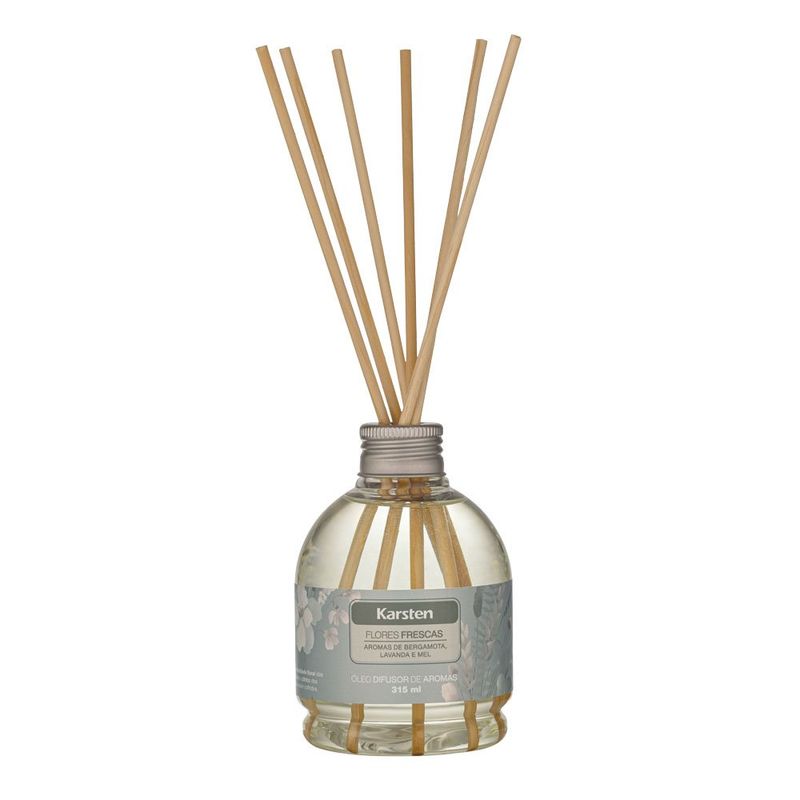 difusor de aromas karsten flores frescas verde 315ml (mp)