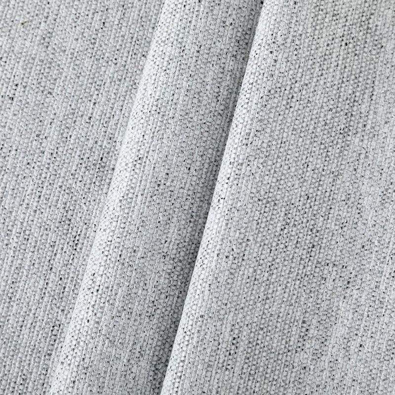 cortina bella & co rústica suez 260x230cm cinza (mp)
