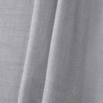 cortina bella & co pratika flame 260x170cm cinza (mp)