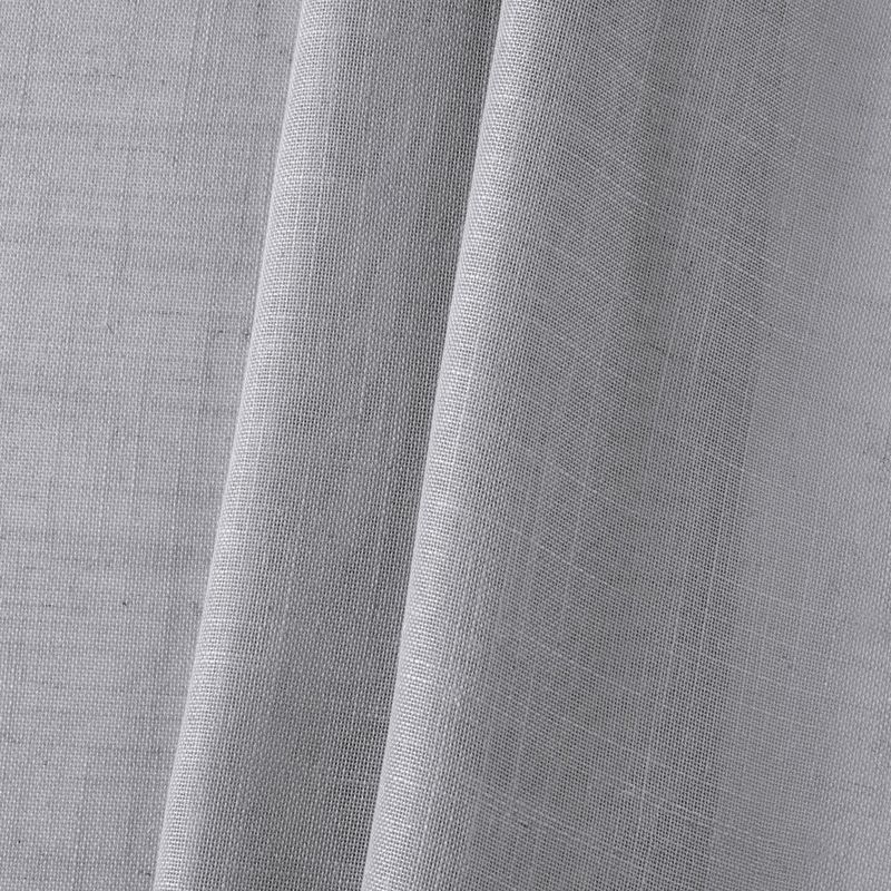 cortina bella & co pratika flame 260x170cm cinza (mp)