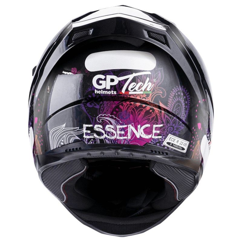 capacete gp tech ultra sv essence preto e lilás 58 (mp)