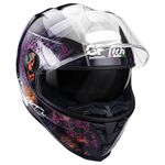capacete gp tech ultra sv essence preto e lilás 58 (mp)