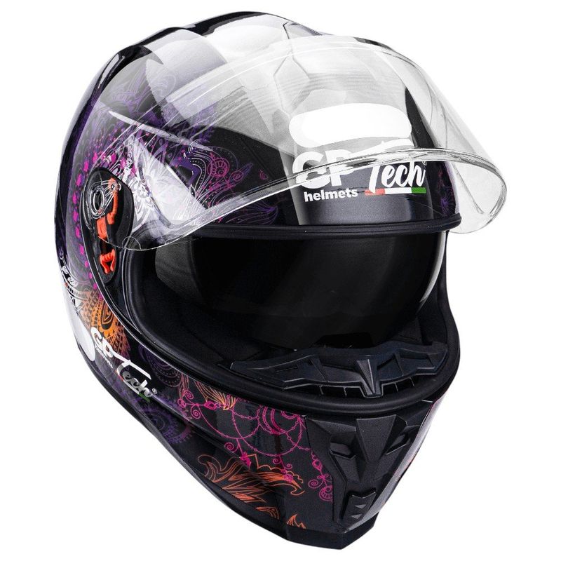 capacete gp tech ultra sv essence preto e lilás 58 (mp)