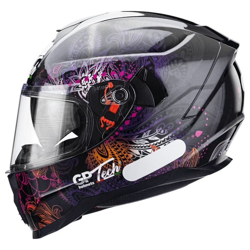 capacete gp tech ultra sv essence preto e lilás 58 (mp)