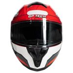 capacete gp tech ultra sv exo vermelho e cinza 60 (mp)