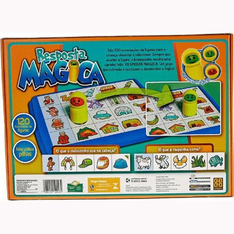 jogo educativo resposta mágica grow 2026 (mp)