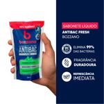 sabonete líquido antibac fresh 200ml refil bozzano