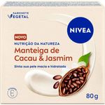 sabonete em barra manteiga de cacau & jasmim 80g nivea