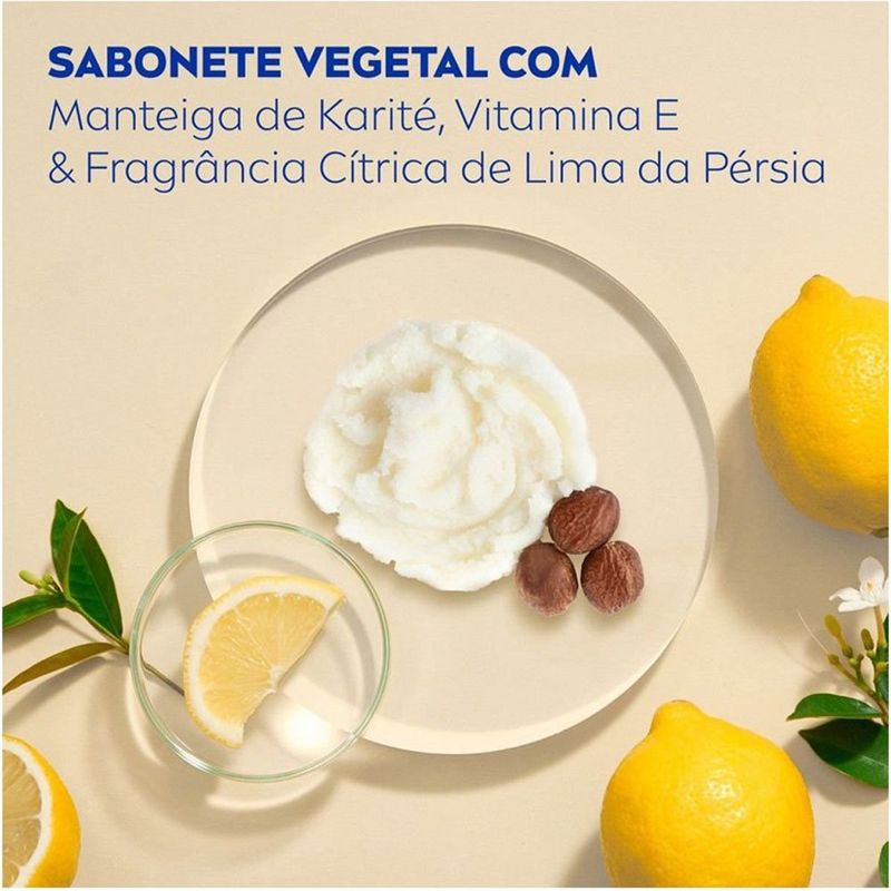 sabonete em barra manteiga de karité & lima da pérsia 80g nivea